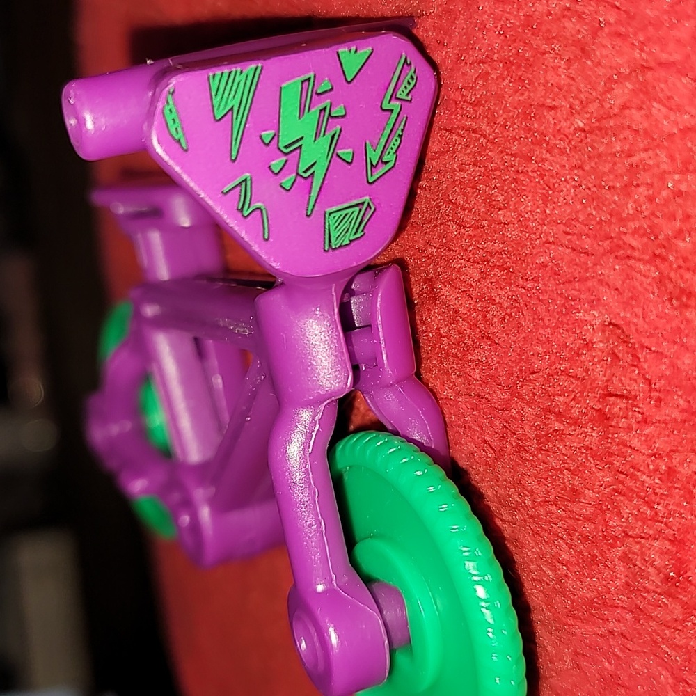 BMX bike from the McDonald's Hot Wheels Nitro Junior Games collection